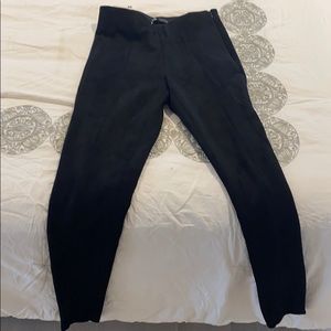 Zara Suede Leggings